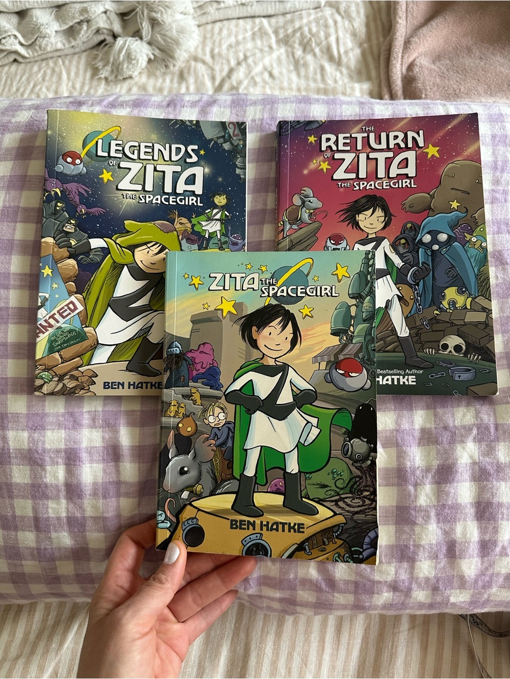 zita spacegirl volumes 1, 2, & 3 / by ben hatke